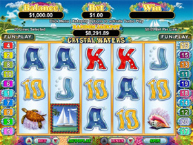 Crystal Waters Slot Screenshot